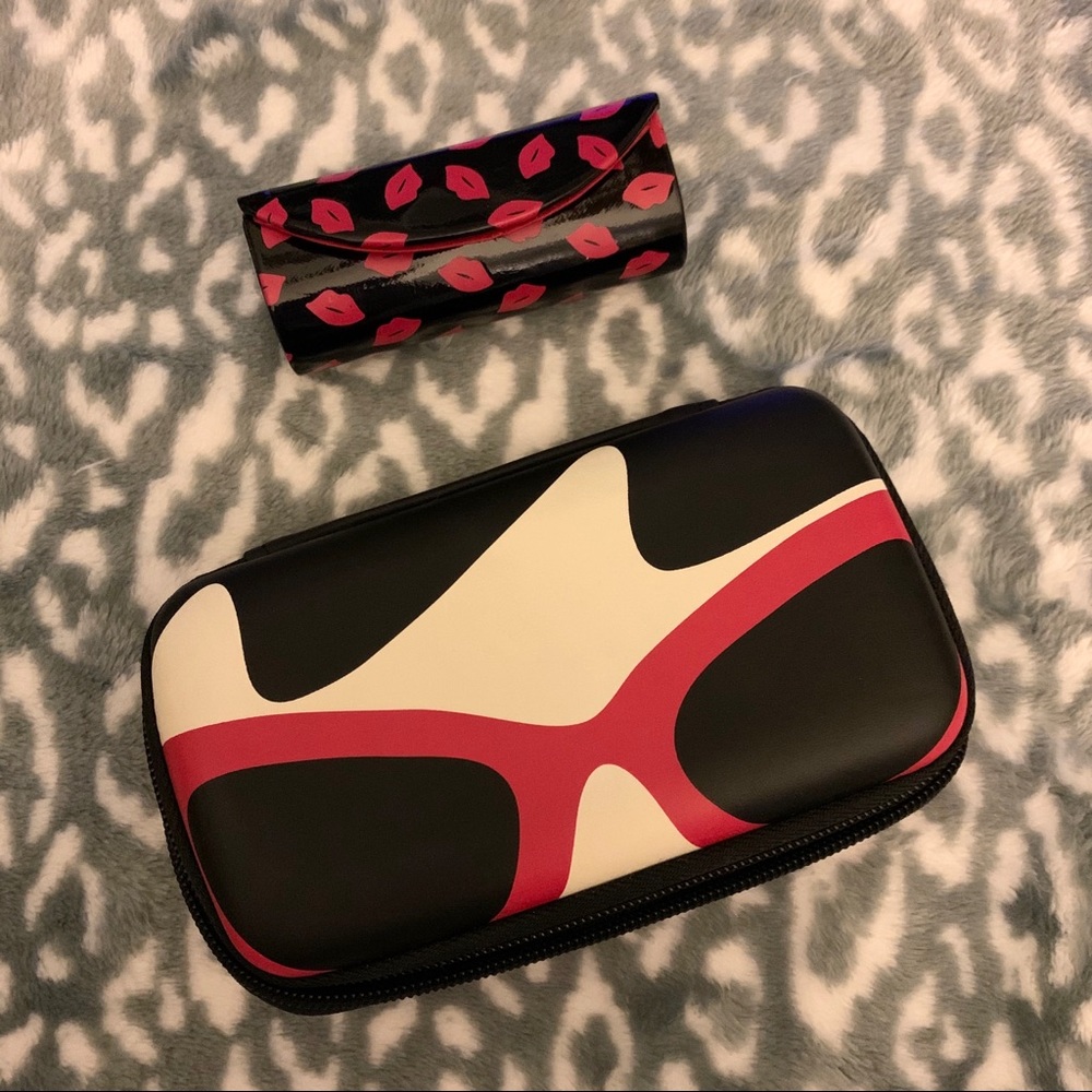 LULU by Lulu Guinness zip case and lipstick case